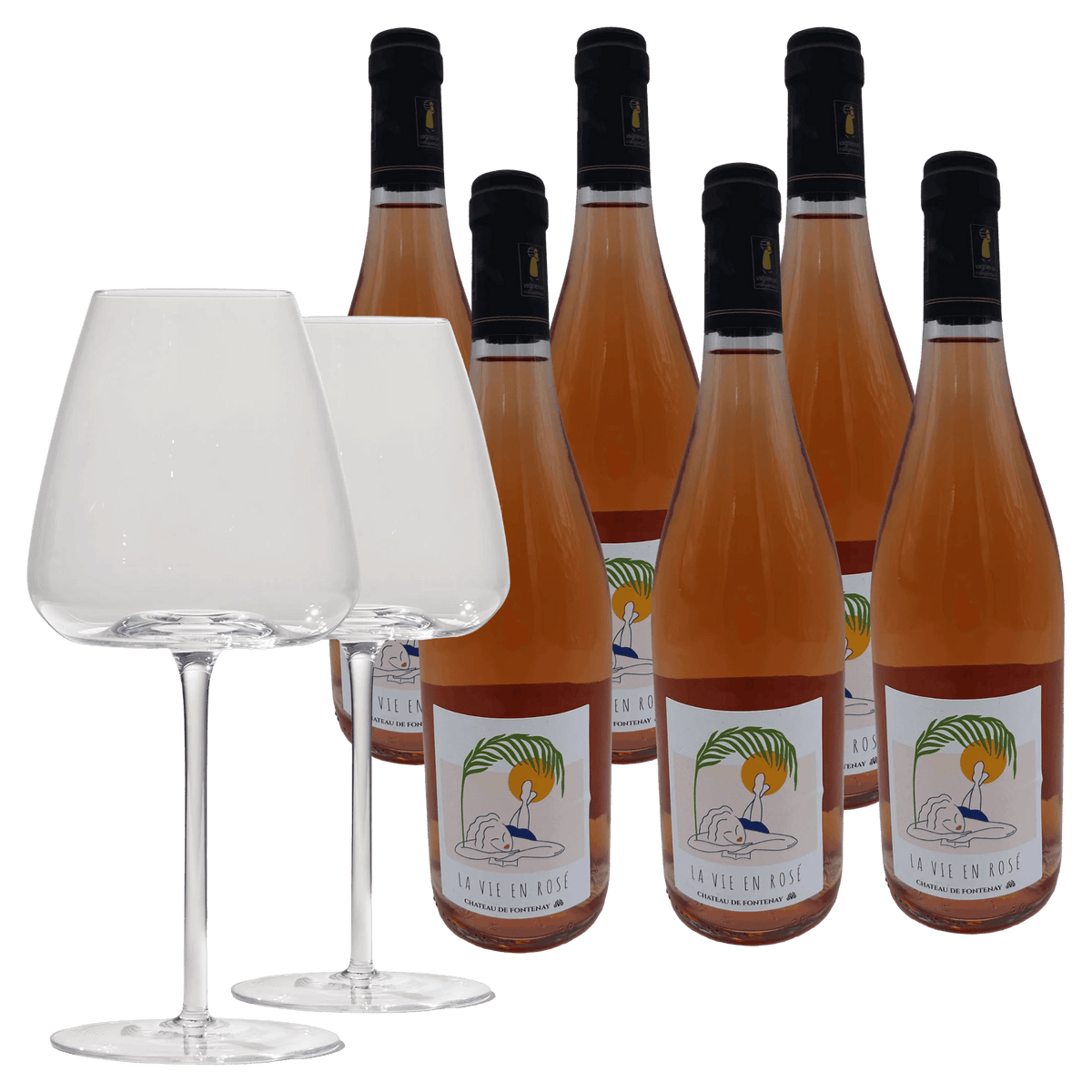 En perfekt gave til mor: La Vie en Rosé og Brilliant Blanco glas