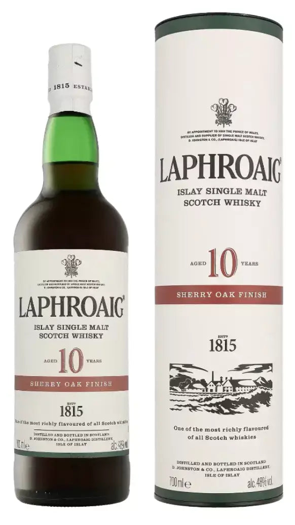 Laphroaig 10 YO Sherry Cask Finish – En Røget Forførelse med Sødme