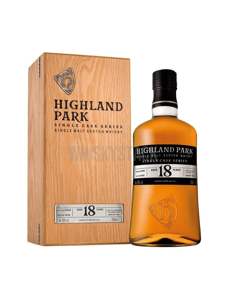 Highland Park 18 Års Cask 4391 – En uforglemmelig whiskyoplevelse fra Orkney