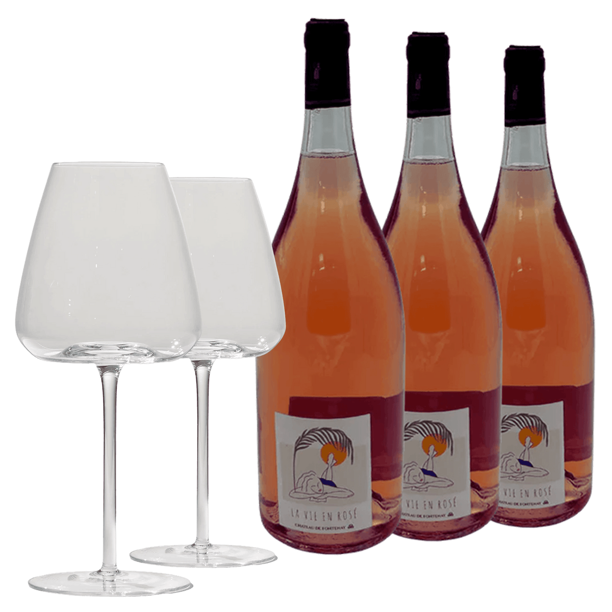 Perfekt Gave til Mors Dag: La Vie en Rosé og Elegante Glas