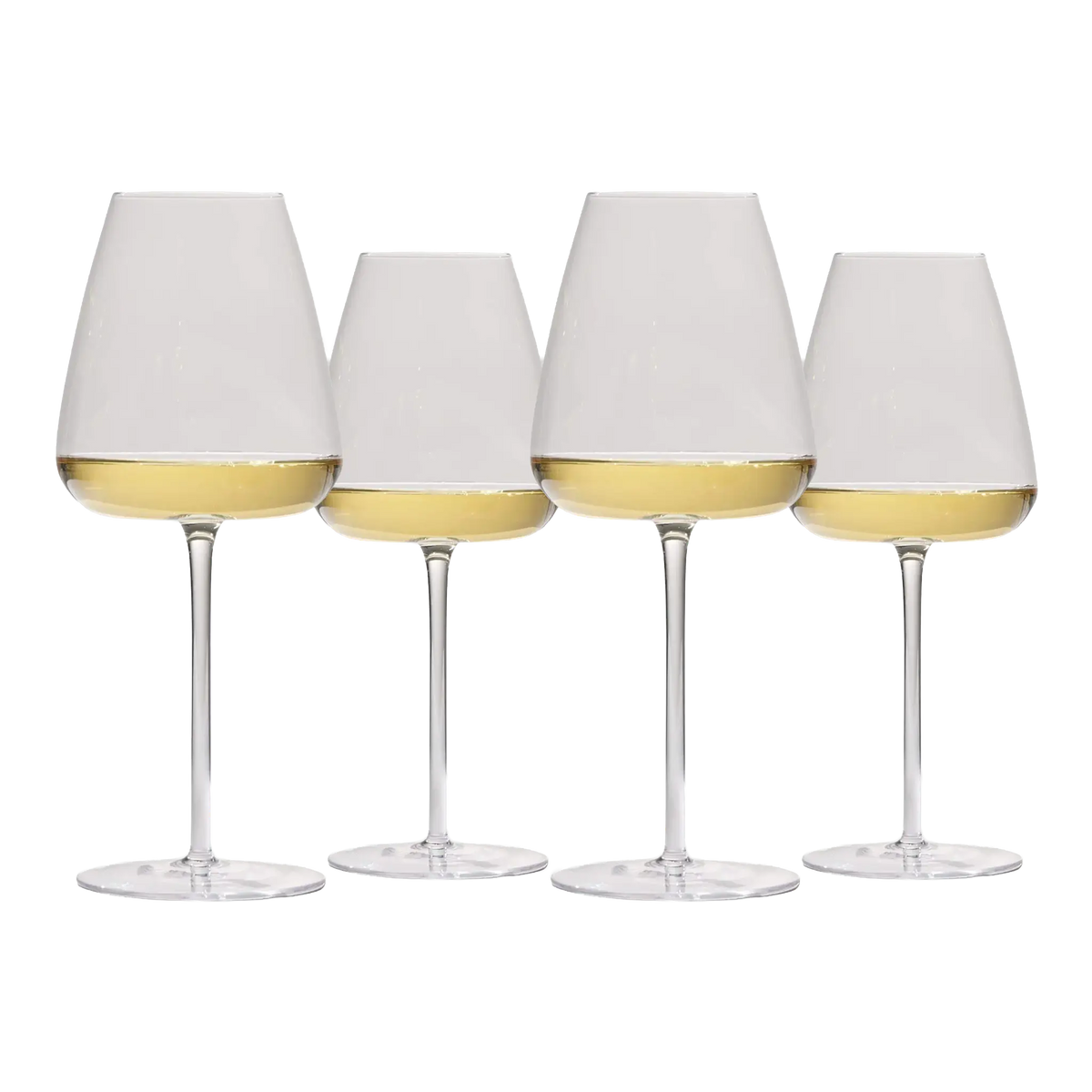 4 Stk. The Mancave Brilliant Blanco Glas