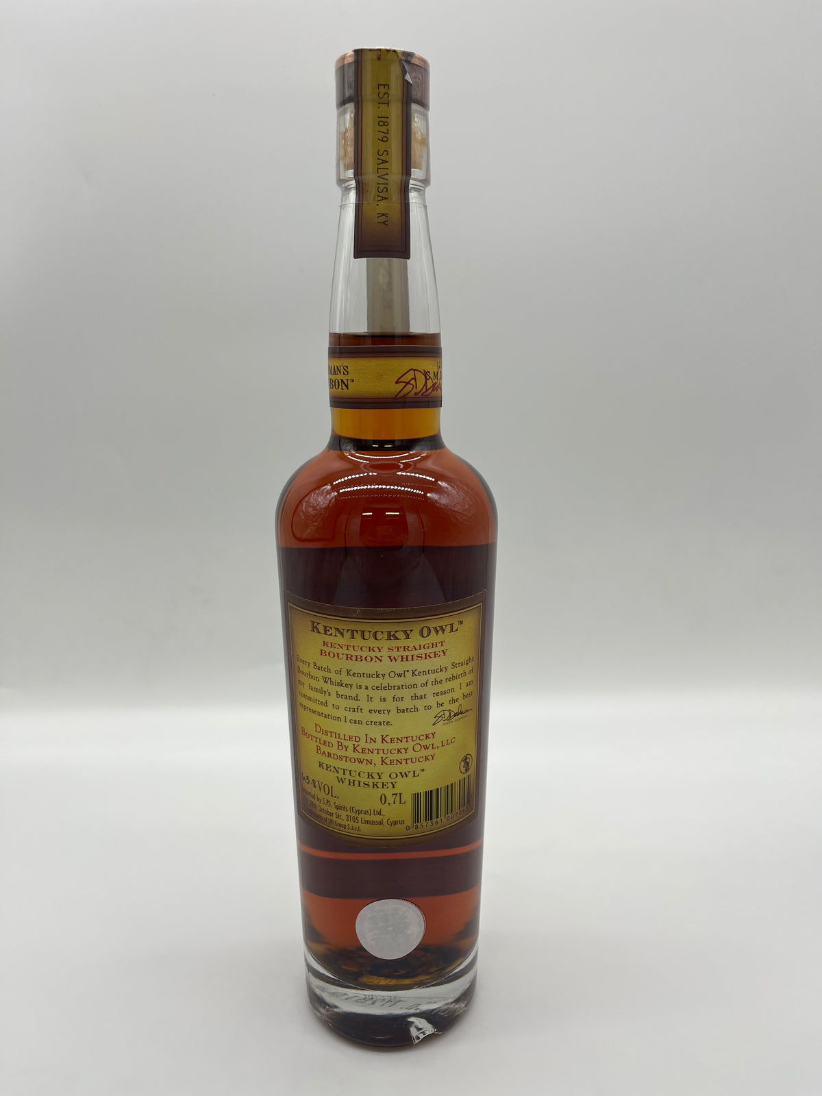Kentucky Owl - 11 Years Old Batch No 11