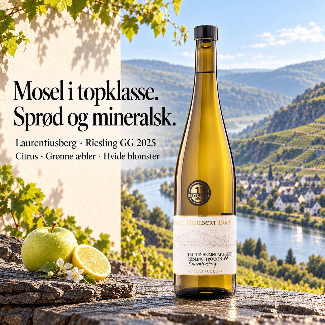 Trittenheimer riesling hvidvin laurentiusberg