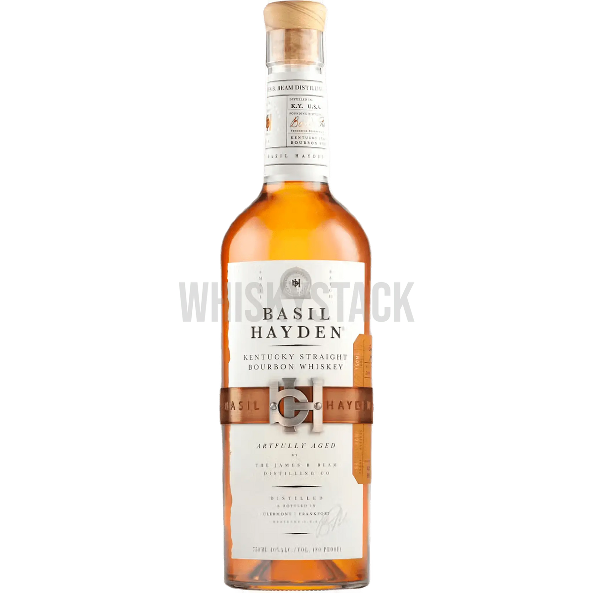 Oplev Basil Hayden's Bourbon: En unik blanding af sødme og krydderi. Ideel for både nye og erfarne bourbonelskere