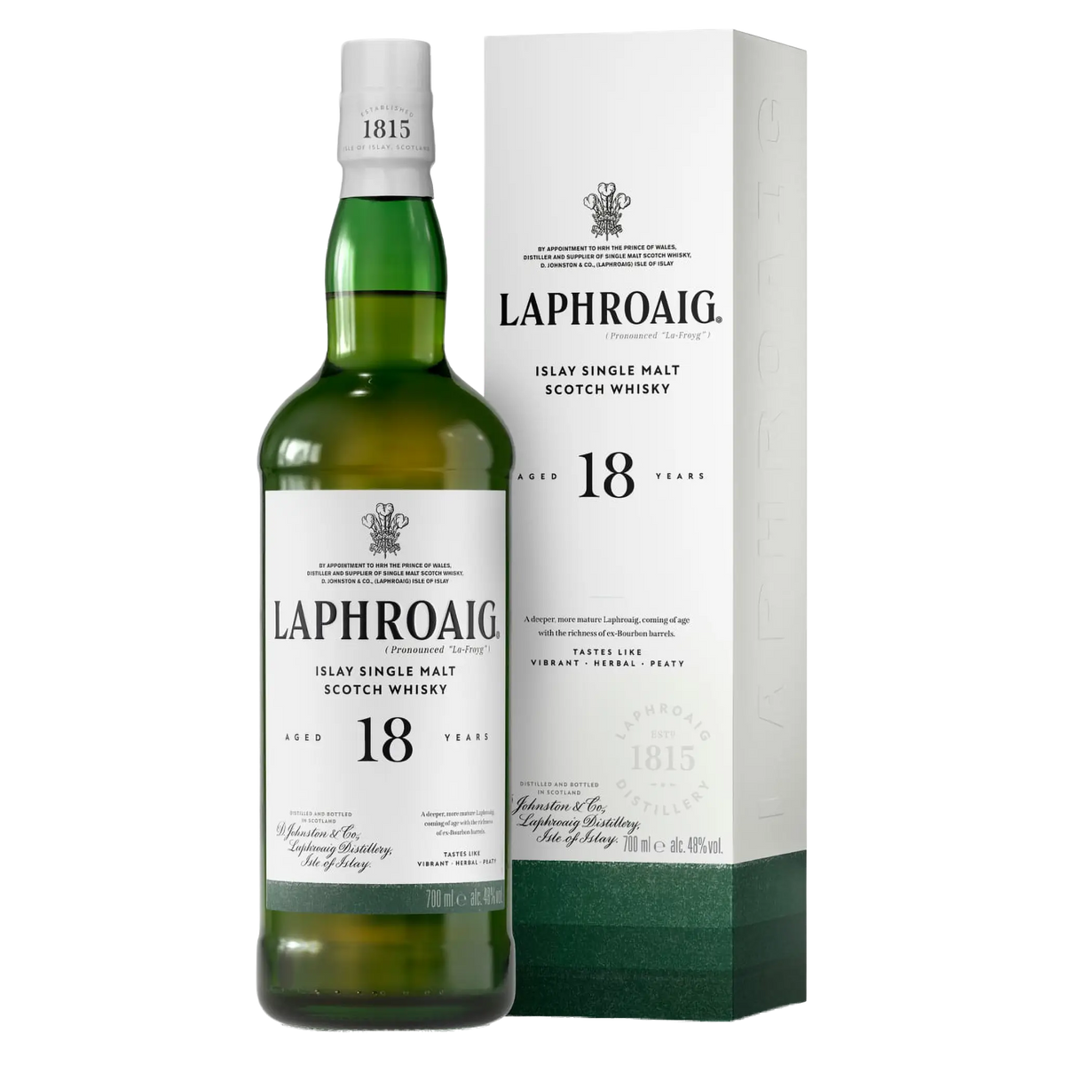 Laphroaig 18 Years Old Islay Single Malt Whisky