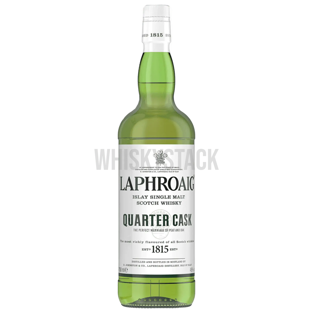 Opdag og køb Laphroaig Quarter Cask, en unik Islay single malt whisky. Dyb røget smag og ekstra modning i quarter casks for intens aroma og kompleksitet