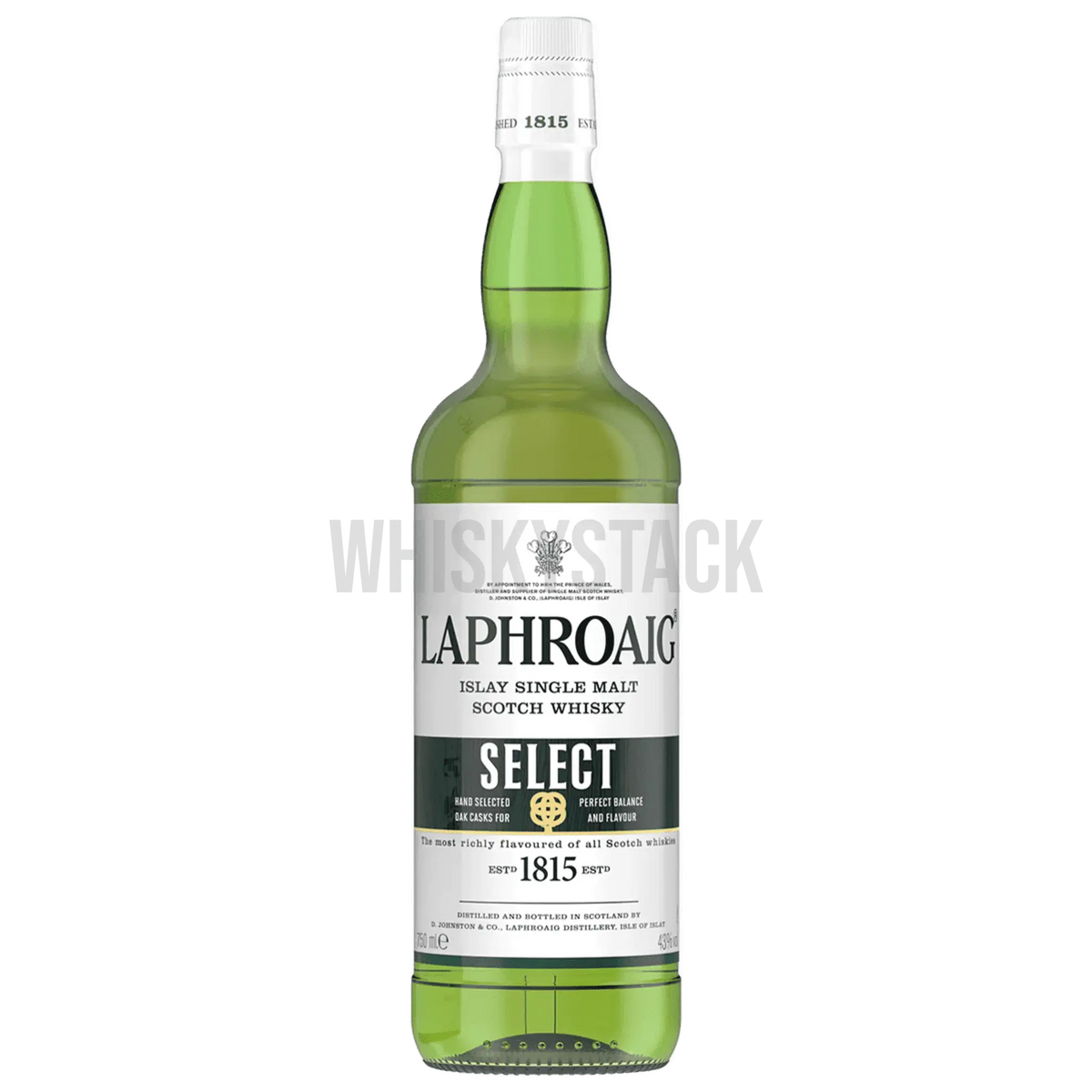 Oplev Laphroaig Select, en unik blanding fra Islay's berømte destilleri. En blød, røget whisky med en subtil sødme og dybde fra forskellige fade. Perfekt for både nye og erfarne whiskyelskere.