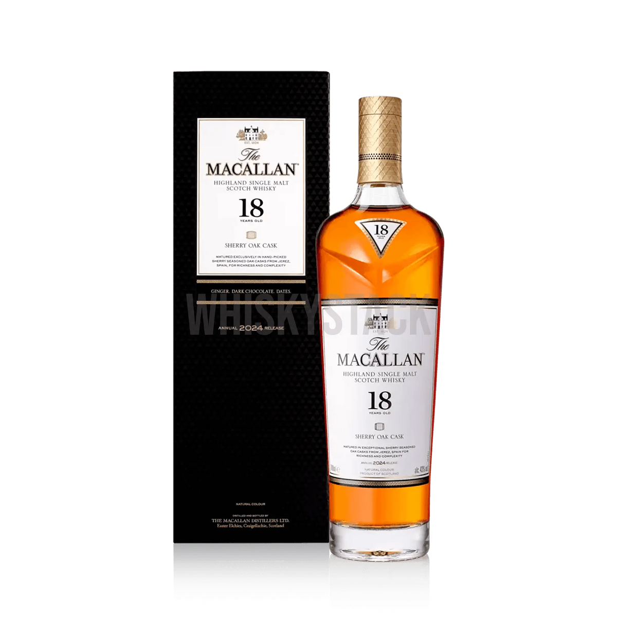 Macallan 18 Years Old Sherry Oak 2024