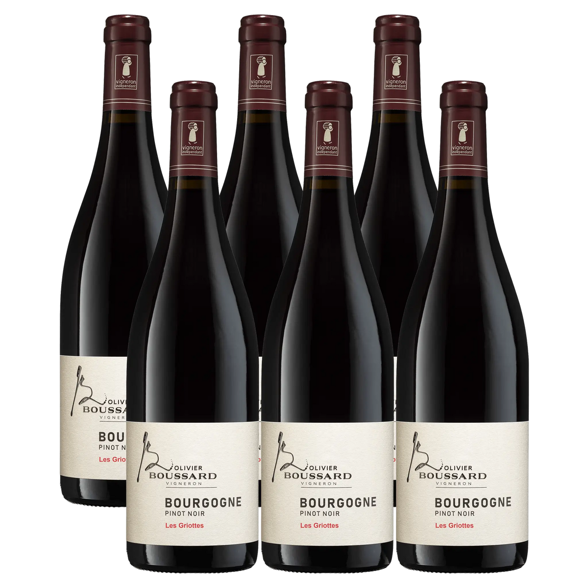 Domaine Boussard Bourgogne Pinot Noir Cuvée Les Griottes 2023 6 bottles