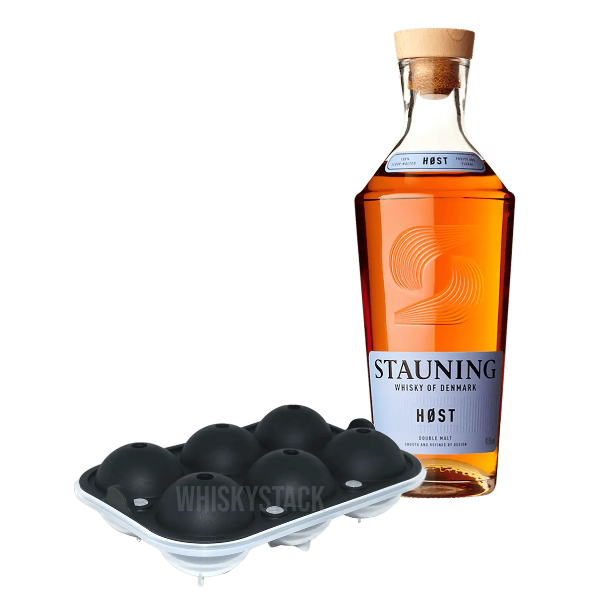 Stauning Whisky Høst + 6x Supreme Runde Isterninger Whiskystack