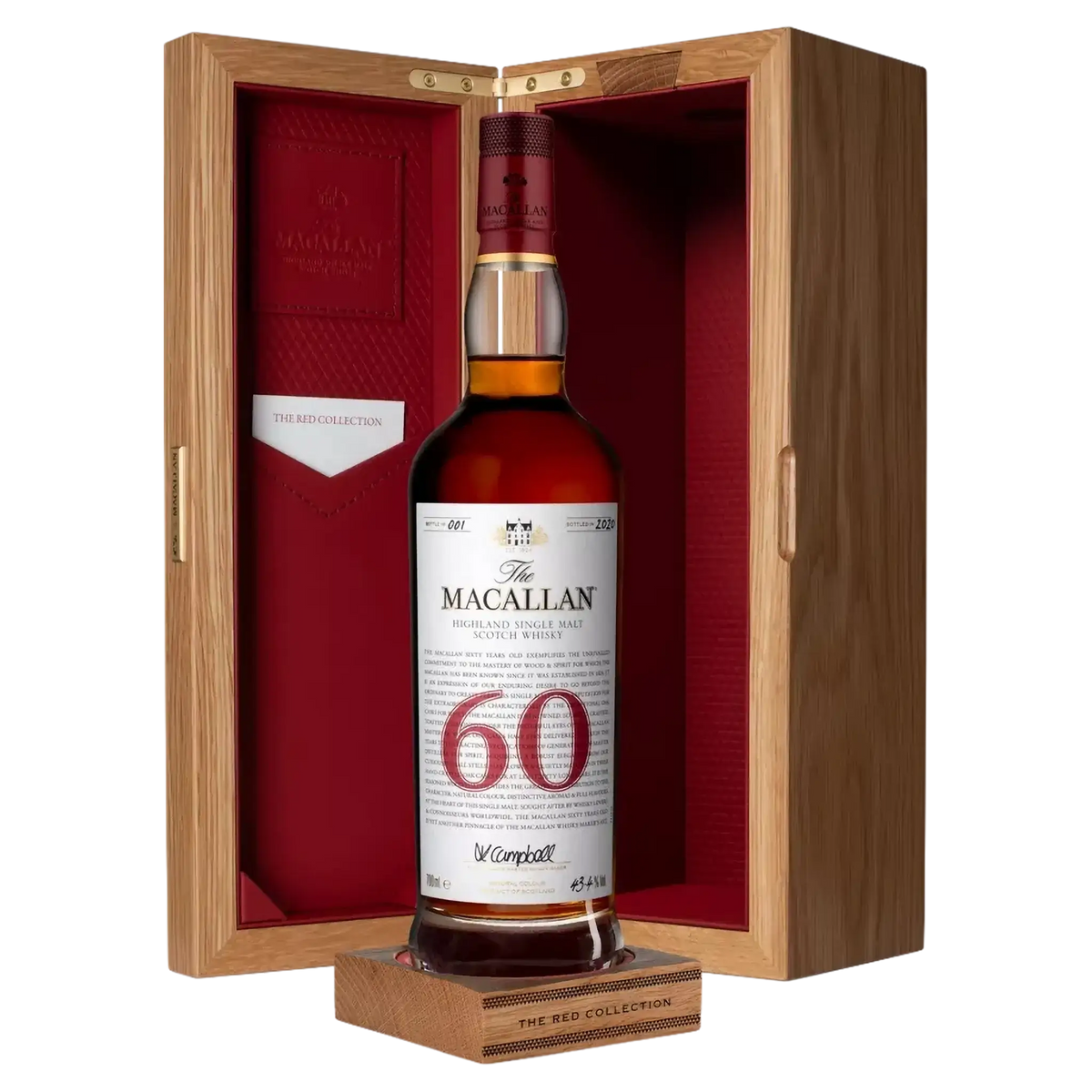 Macallan Red Collection 60 Years Old