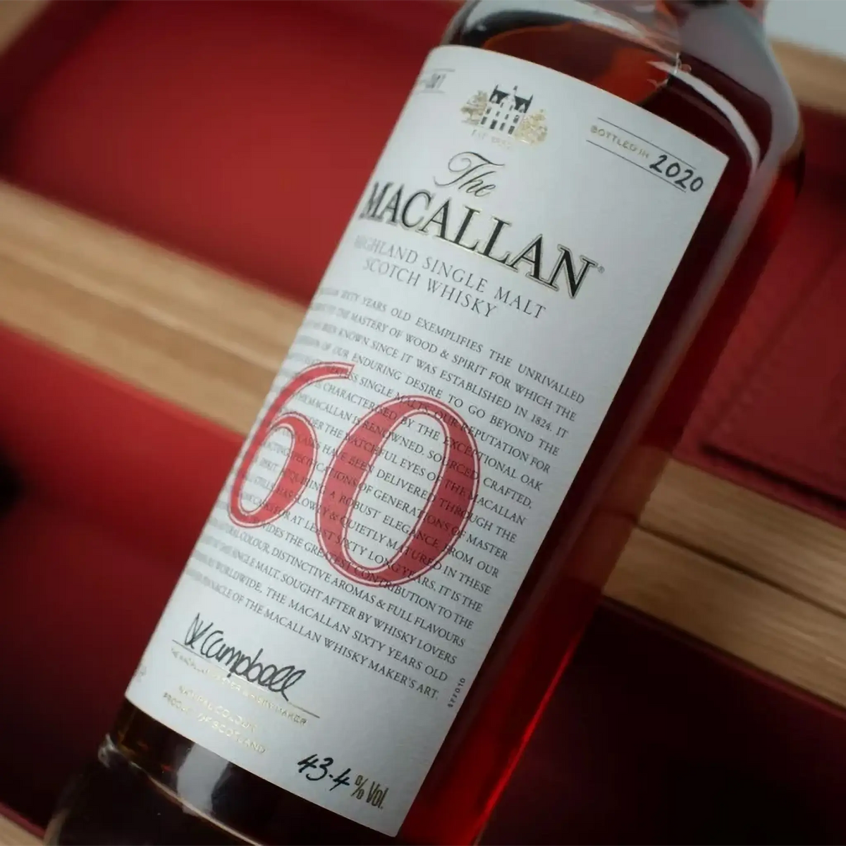 Macallan Red Collection 60 Years Old