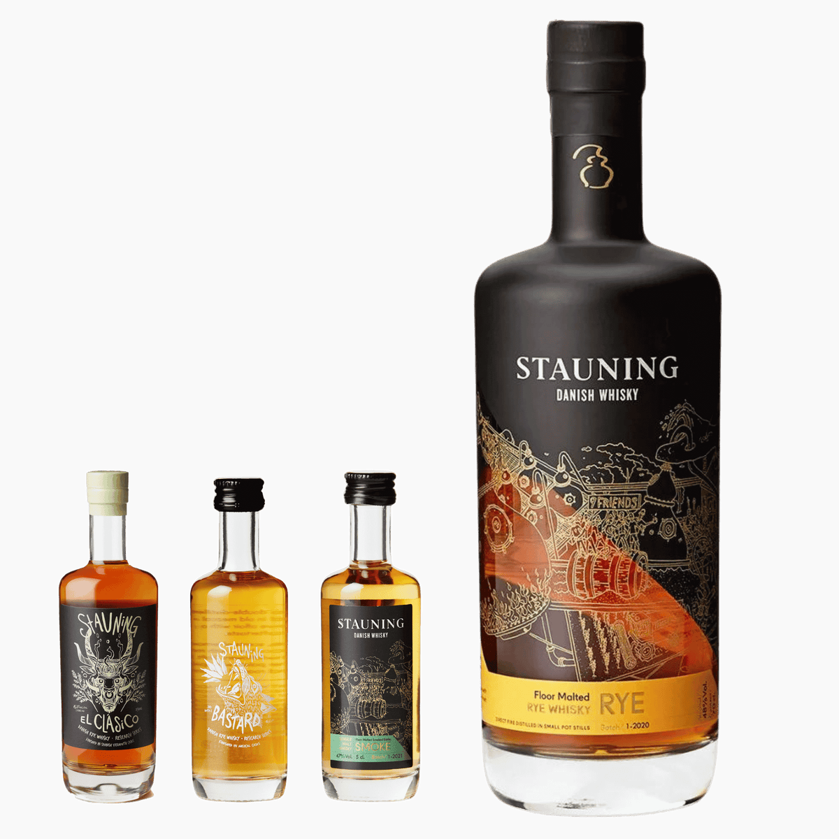 Oplev dansk whisky i verdensklasse med Stauning Whisky Pakke