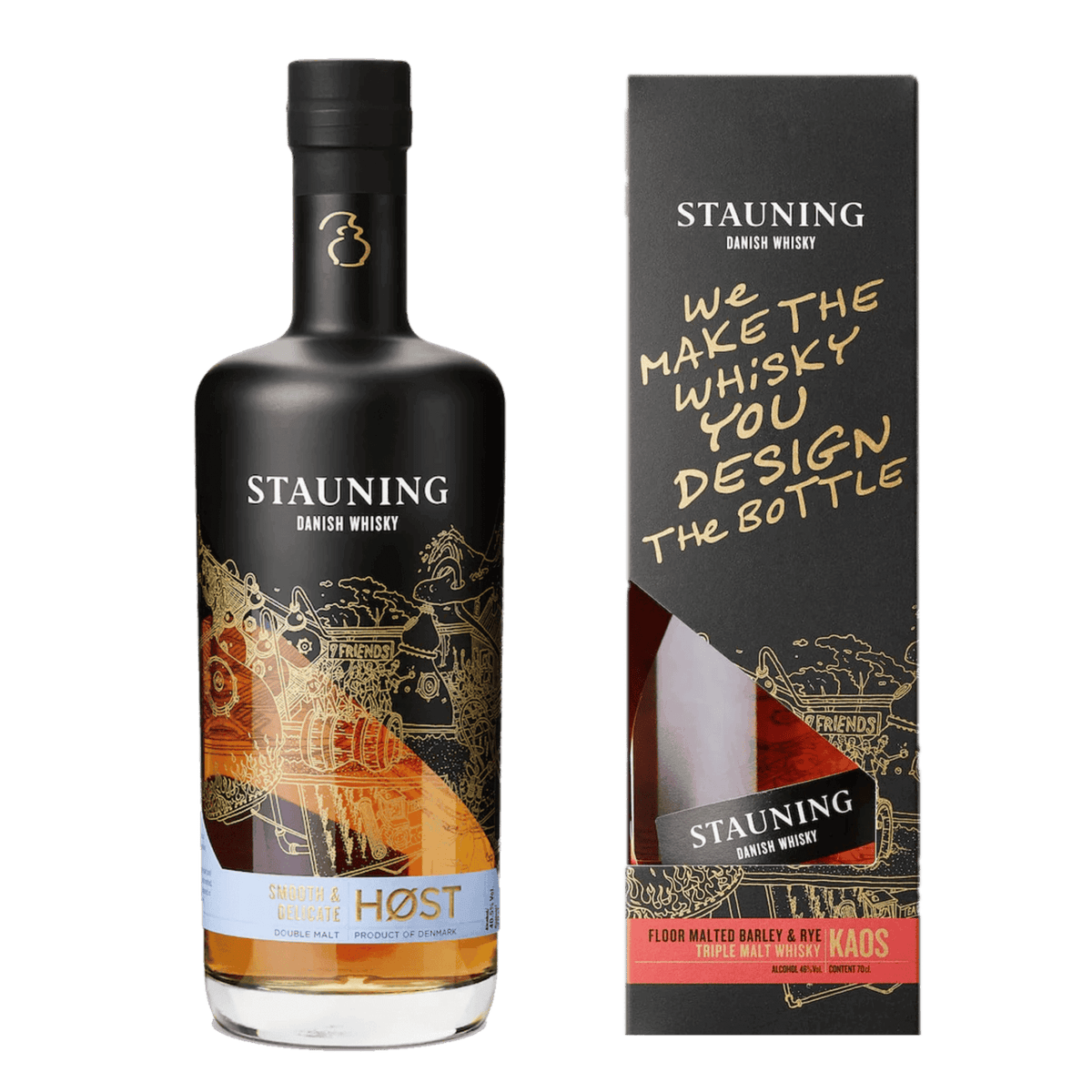 Oplev Essensen af Dansk Whisky: Stauning Kaos & Høst i Perfekt Harmoni