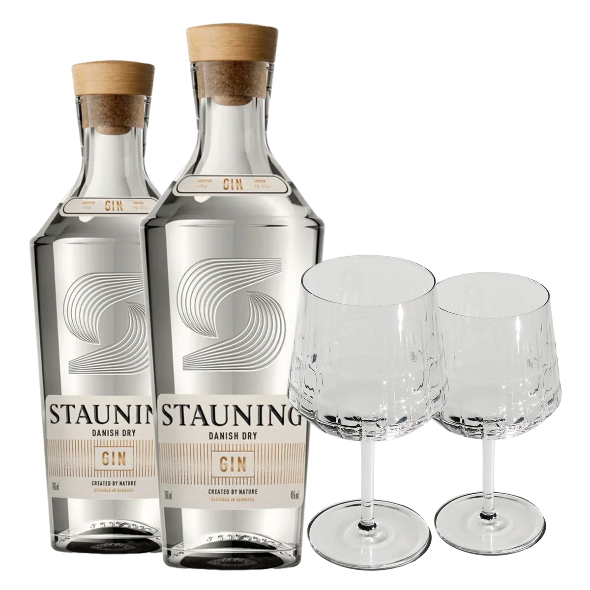 Stauning Dry Gin & The Mancave Glas: Den Ultimative Ginoplevelse