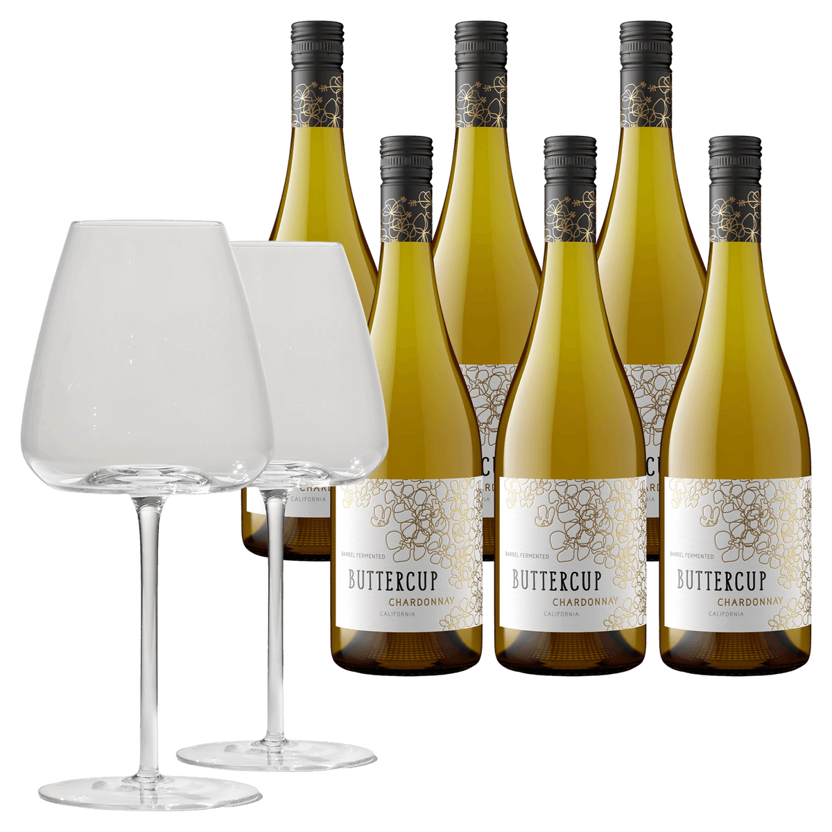 Forkæl Mor med Buttercup & Brilliant Blanco Glas