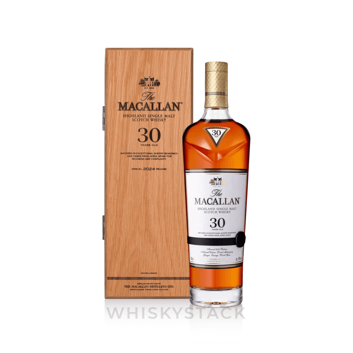 The Macallan Sherry Oak 30 Years Old – 2024 Release: En hyldest til tidens kunst