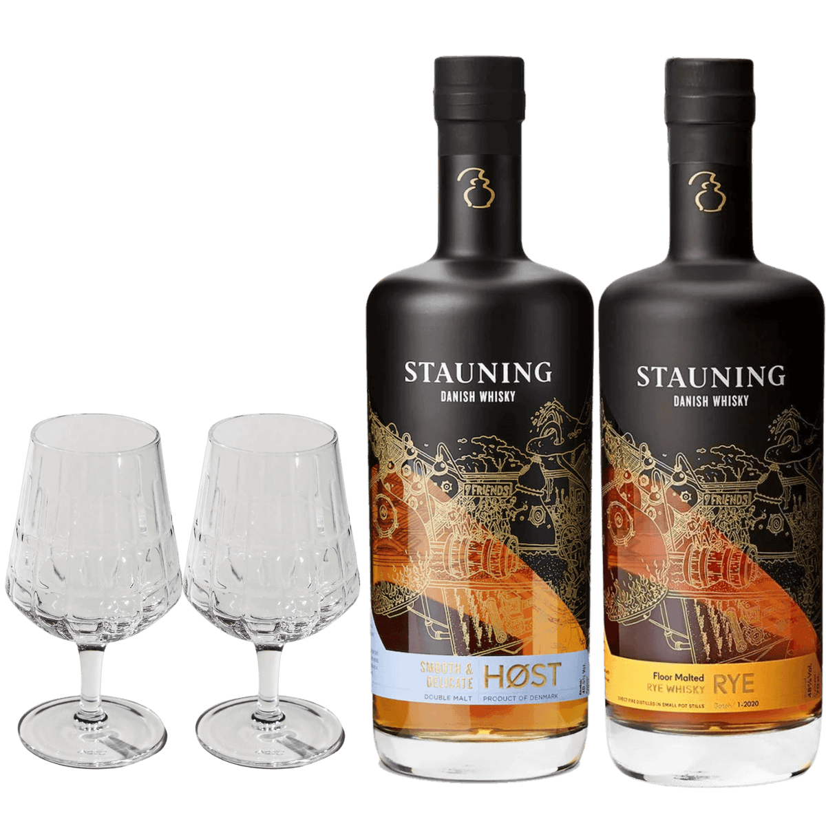 Eksklusiv Whiskyoplevelse med Stauning Høst & Rye og The Bullet Whiskyglas