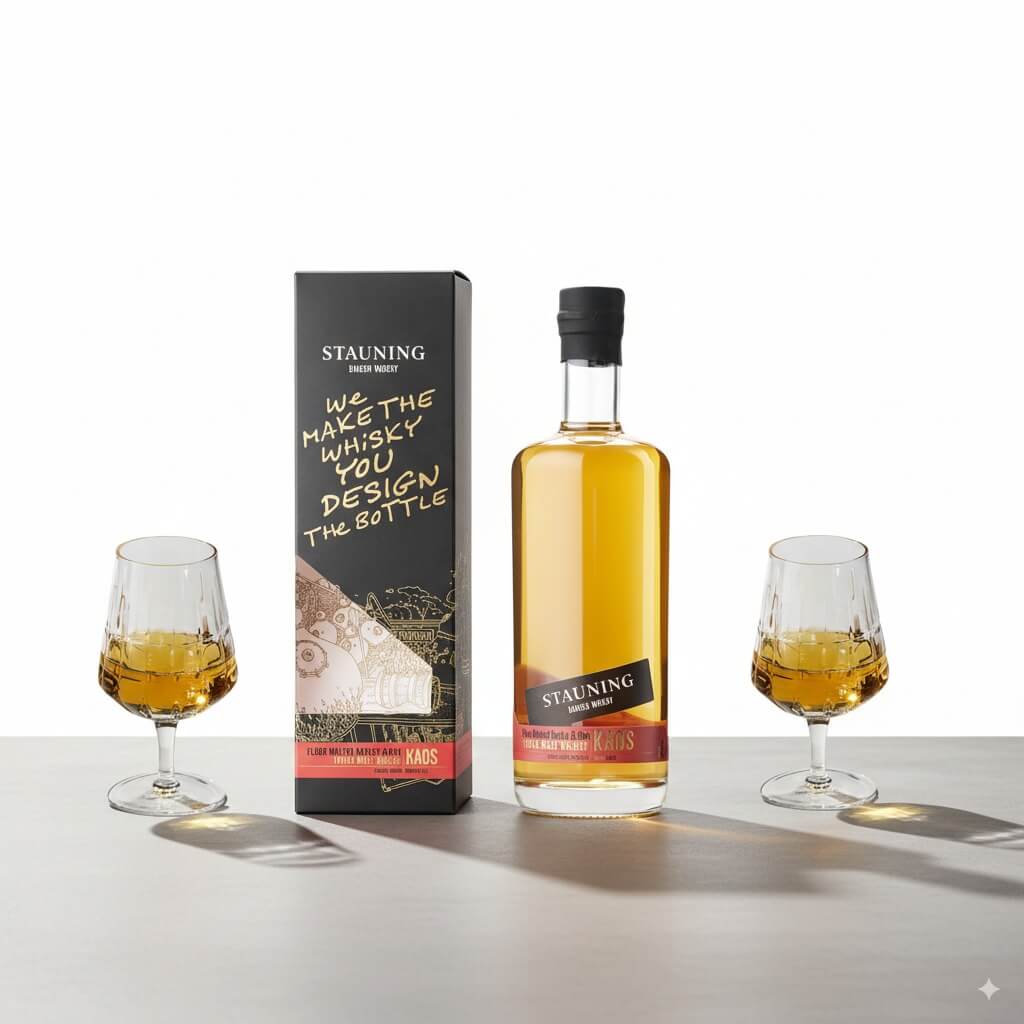 Stauning Kaos – Personlig whisky med stilfulde glas
