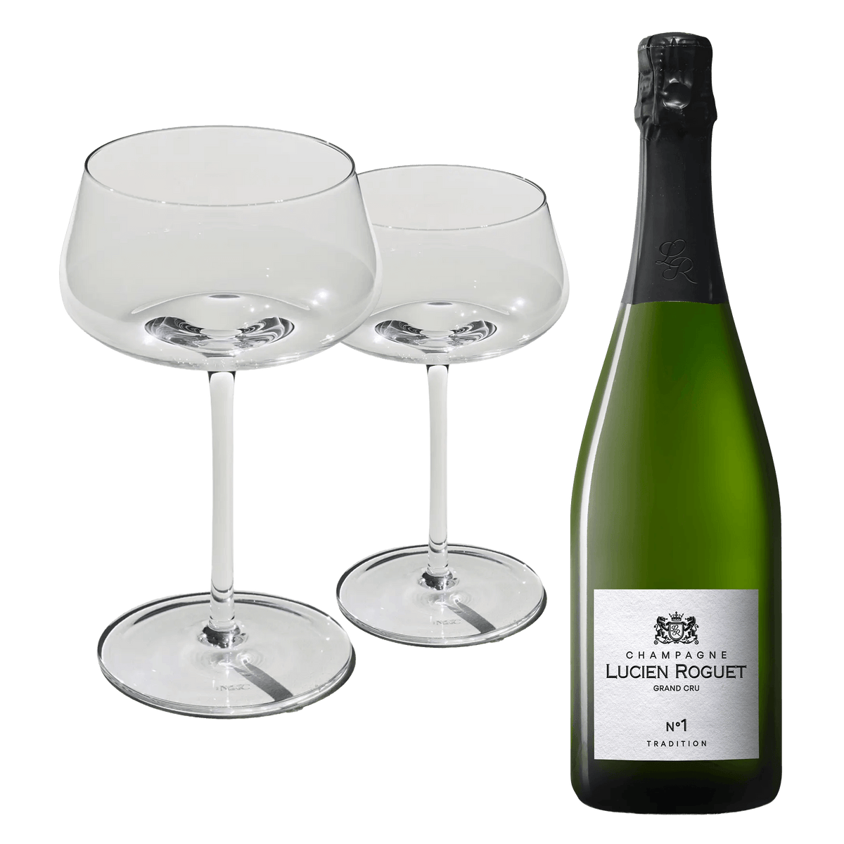 Oplev Elegance med Lucien Roguet No. 1 Tradition & Beyond Bubbly Glas