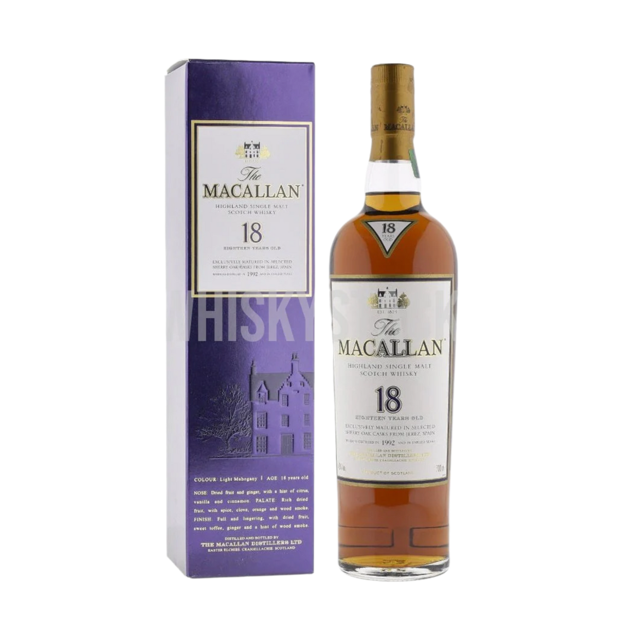Enestående smagsoplevelse: Macallan 18 Year Old Sherry Oak 1992