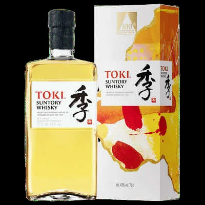 Toki Suntory Whisky Blended Japanese Whisky 70cl Flaske og Boks