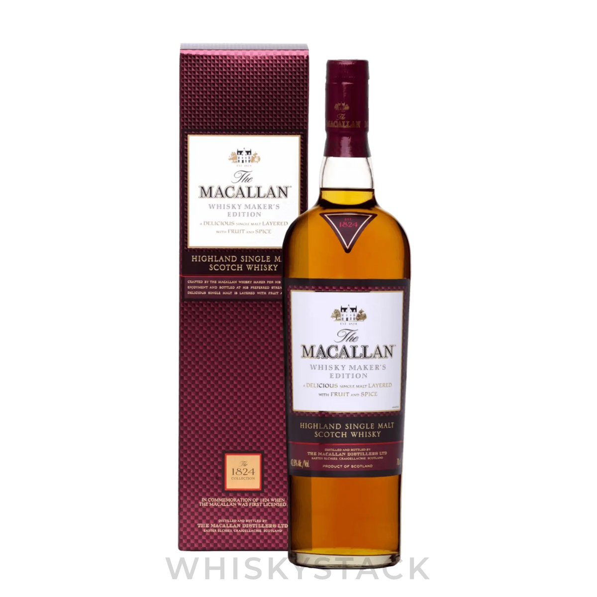 The Macallan Whisky Maker’s Edition Flaske og Boks