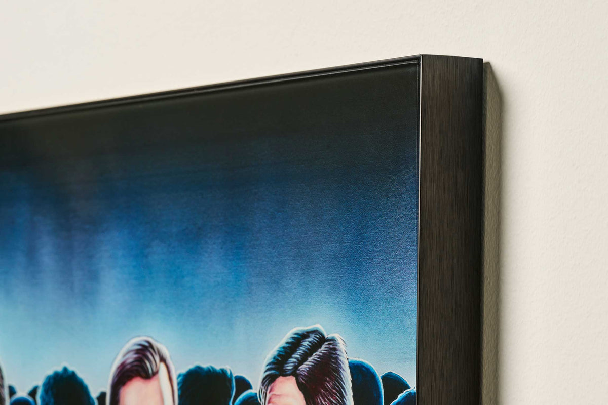 The Mancave Royal Champagnesäbel + At The Bar Kunstwerk (40x120 cm.)