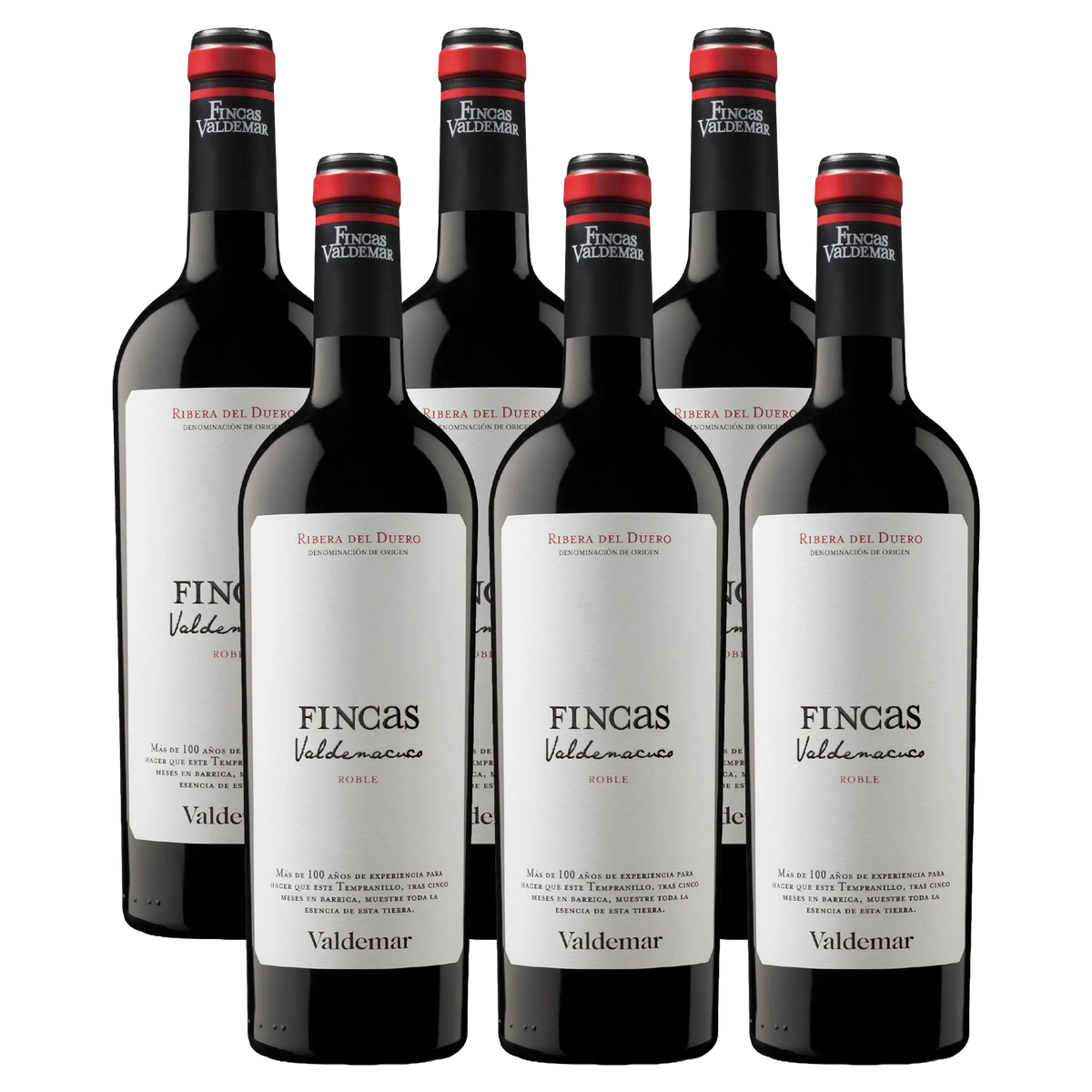 Fincas Valdemacuco Ribera del Duero Roble 6 flasker