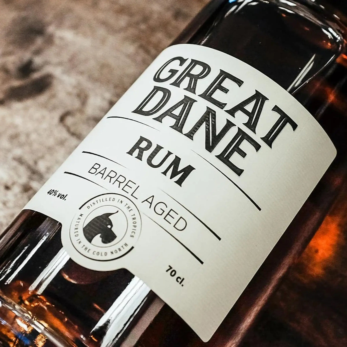 Great Dane Rom Barrel Aged Label Whiskystack