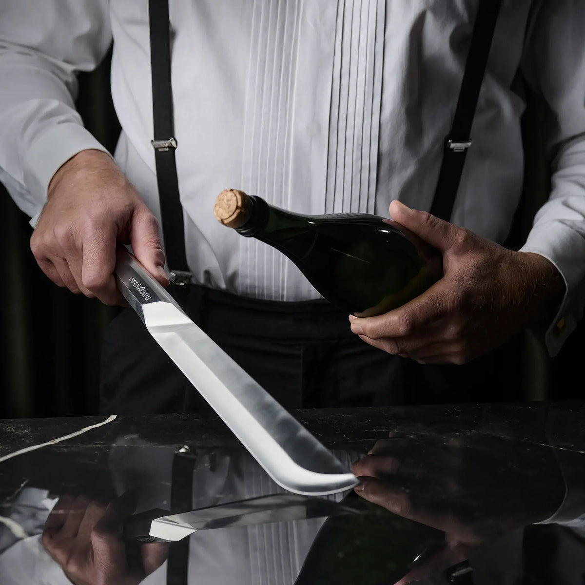 Lucien Roguet Grand Cru Champagne Probierpaket (5 Fl.) + GRATIS Royal Champagnersäbel