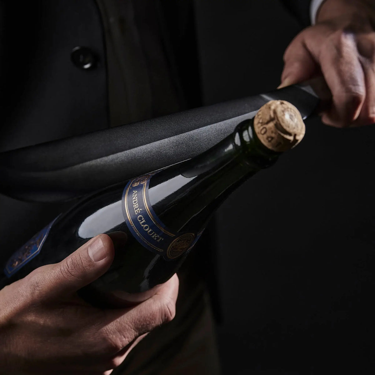 Lucien Roguet Grand Cru Champagne Probierpaket (5 Fl.) + GRATIS Royal Champagnersäbel