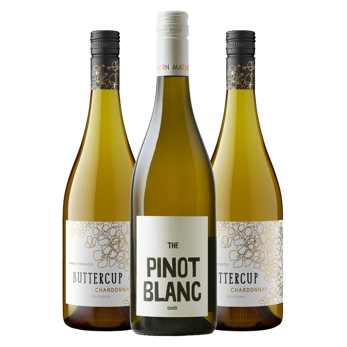 Feedbackpakken: 2 fl. Buttercup + 1 fl. The Pinot Blanc