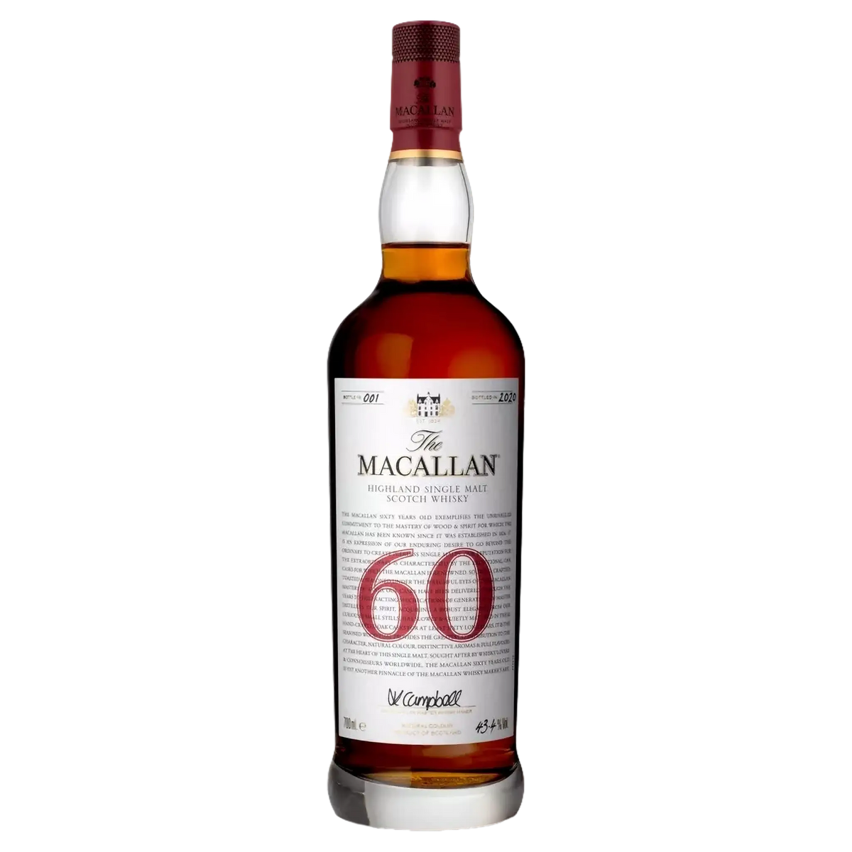 Macallan Red Collection 60 Years Old