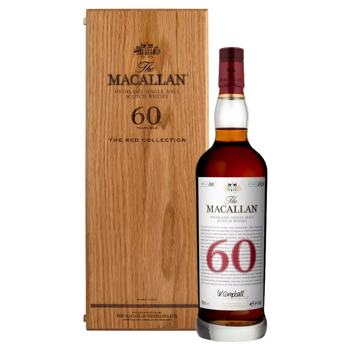 Macallan Red Collection 60 Years Old