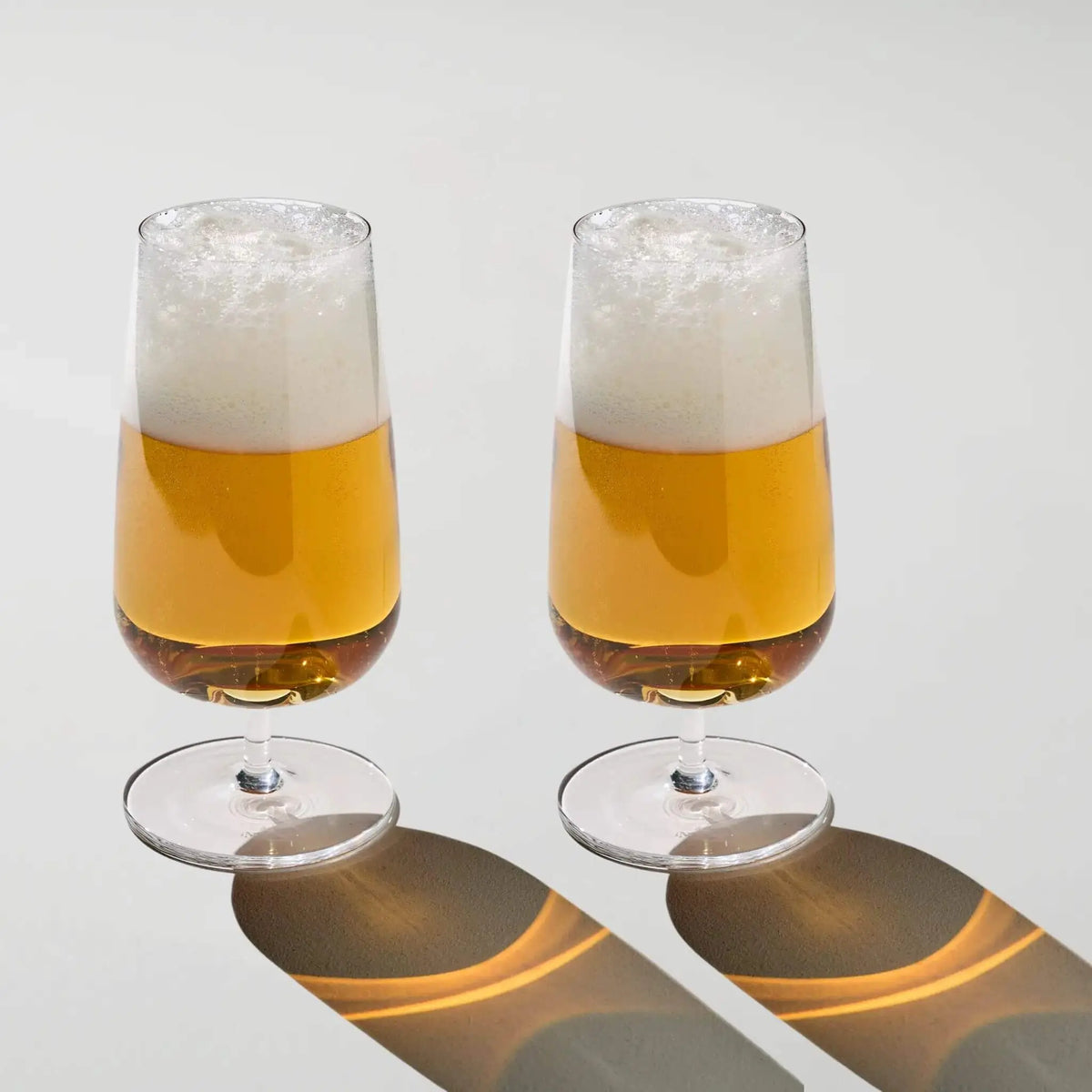 The Mancave The Brewer’s Beer Glass – Sæt med 2 glas fyldt med Øl