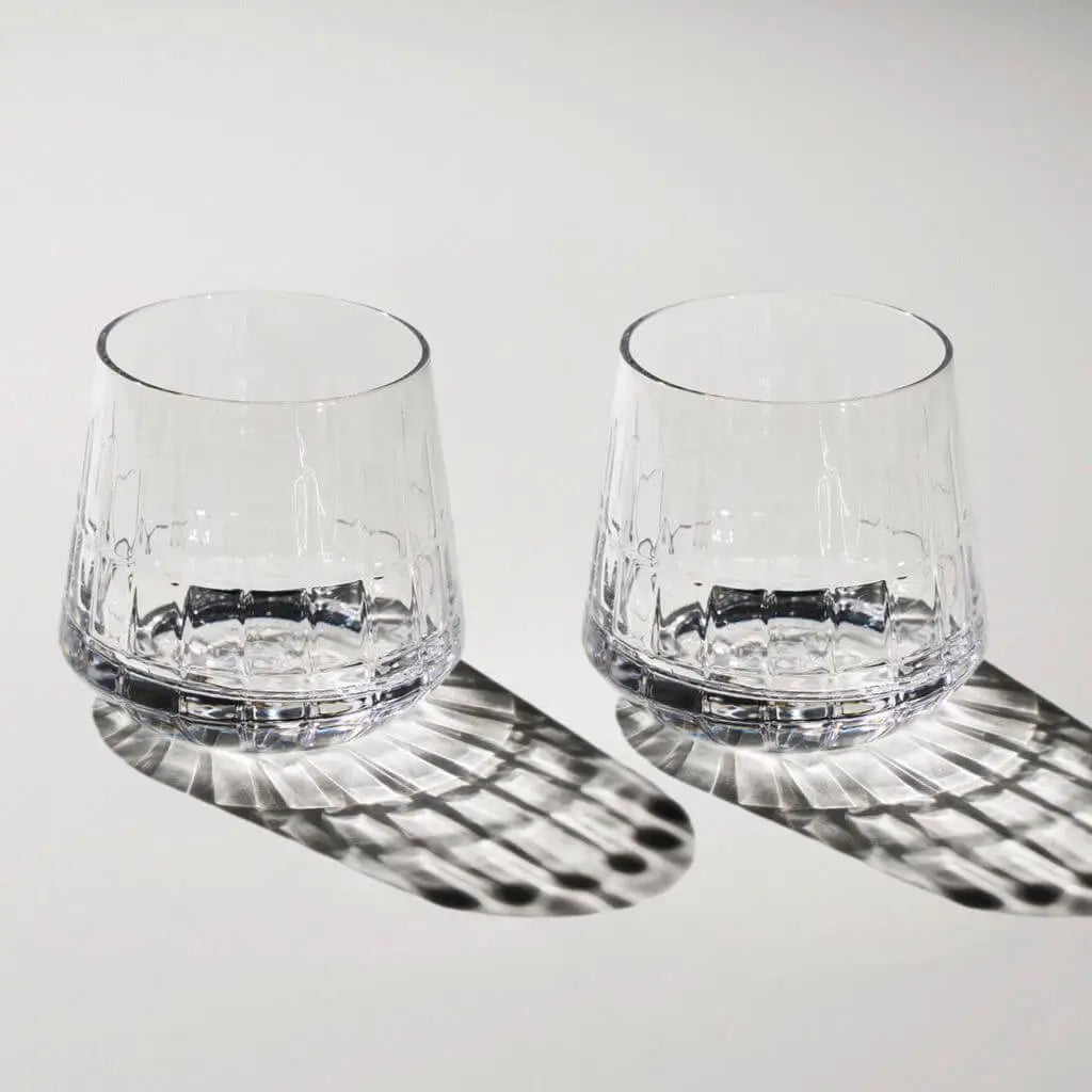 The Bear Whisky Glass - 2 Styk Tomme
